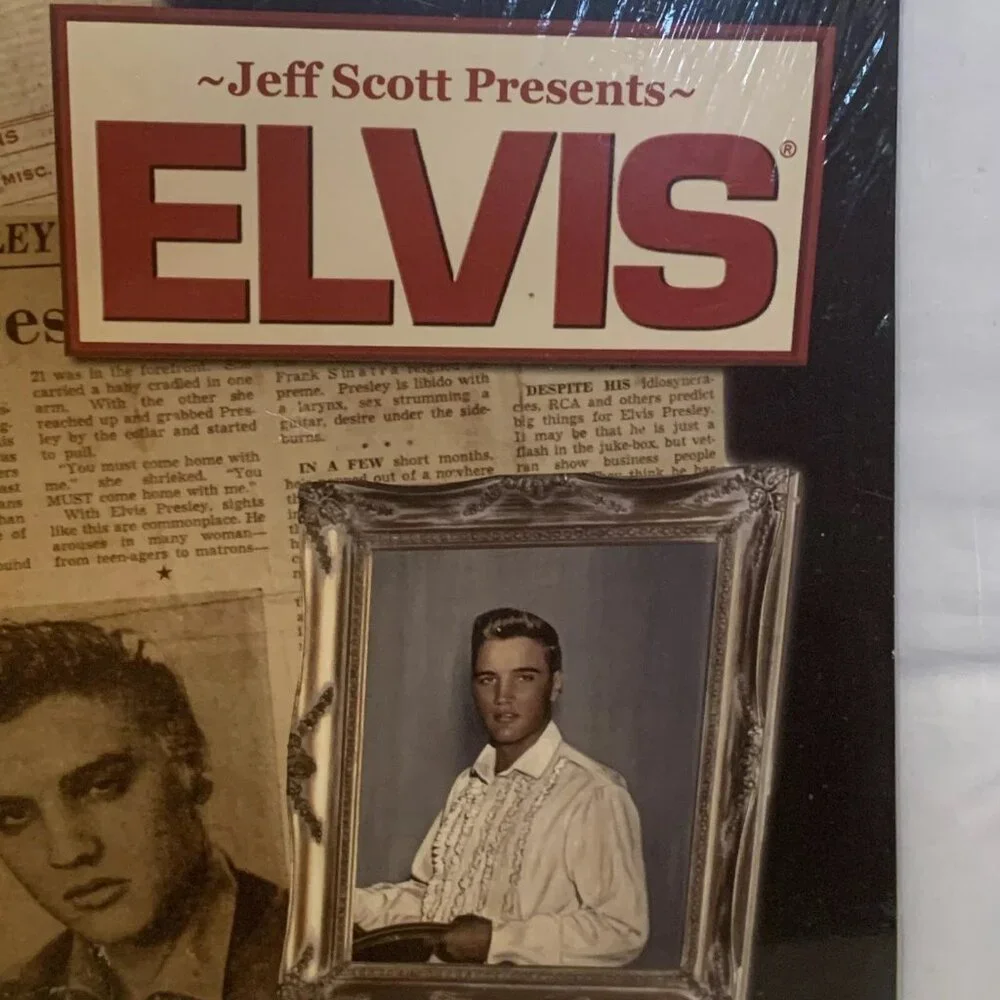Elvis A 16 Month 2004 Calendar By Jeff Scott With Pictures of Elvis Memorabilia